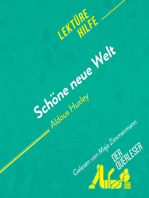 cover image of Schöne neue Welt von Aldous Huxley Lektürehilfe